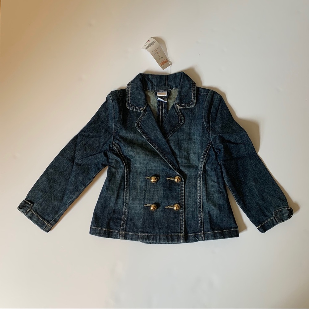 NEW Gymboree Denim Jacket XS 3-4